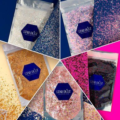 Брокатний глітер в міні наборі по 10 грам. Набір №5. GLITTER_SET_05_010 фото